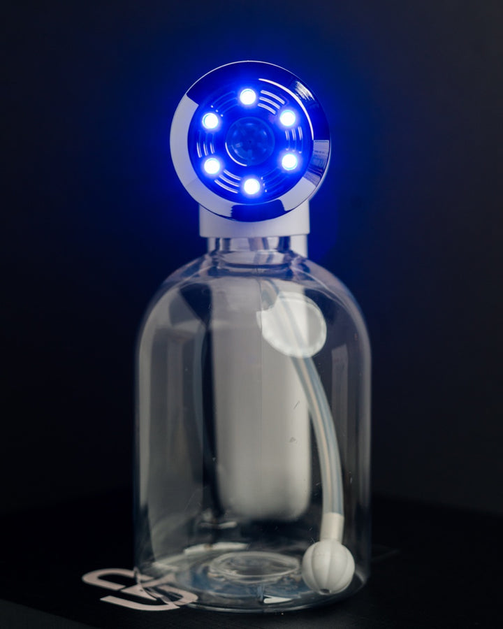 Electric Water Spray Gun with Blue LED view 4 - GPBARBERSUPPLY | GP Barber Supply