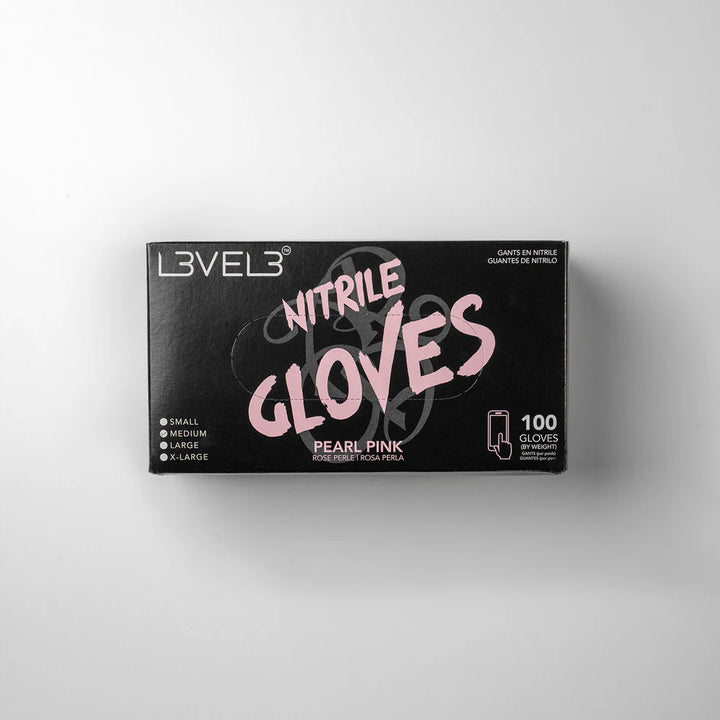 Professional Nitrile Gloves - Single Medium - L3VEL3 | GP Barber Supply
