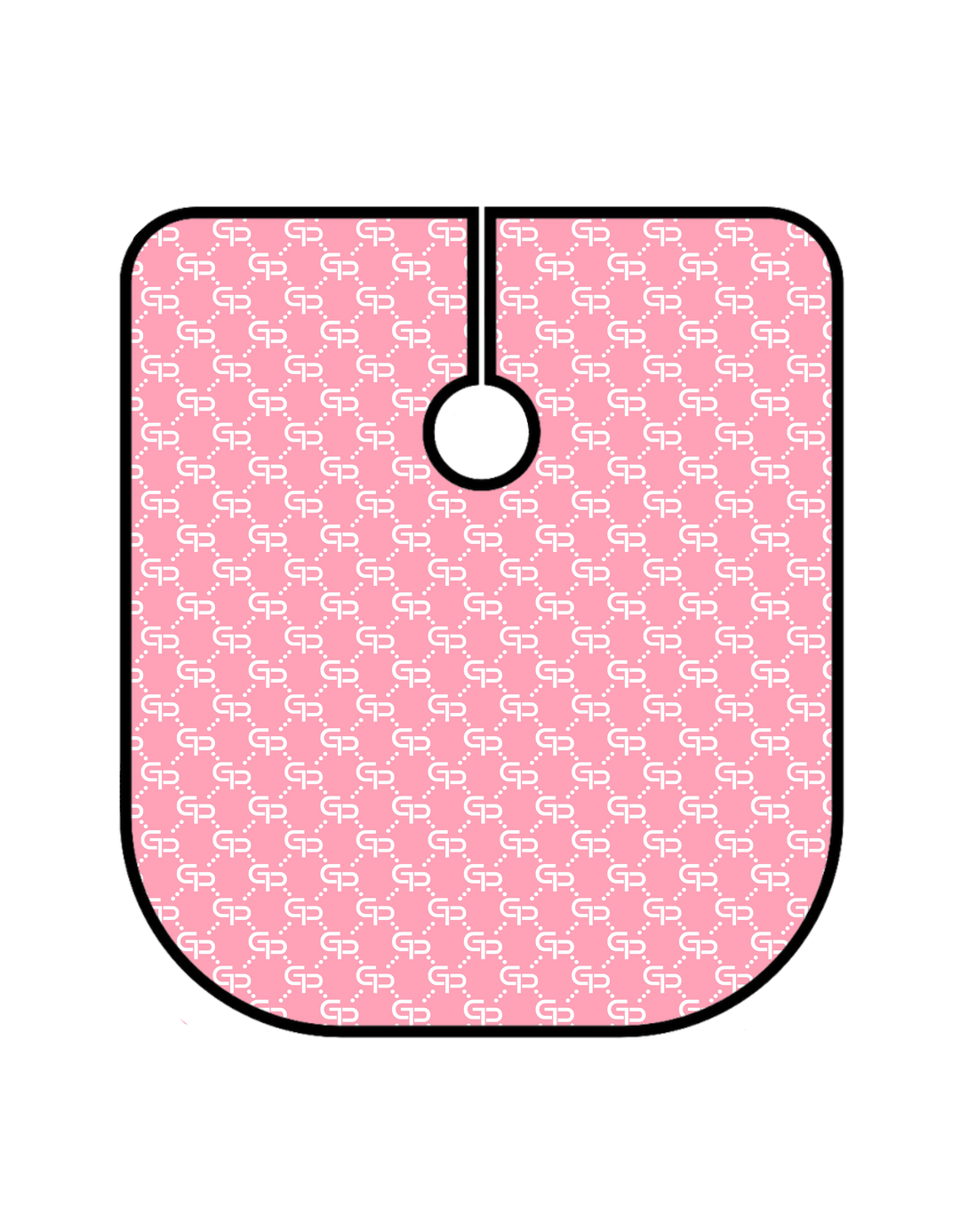Pink GP Barber Cape - GPBARBERSUPPLY | GP Barber Supply