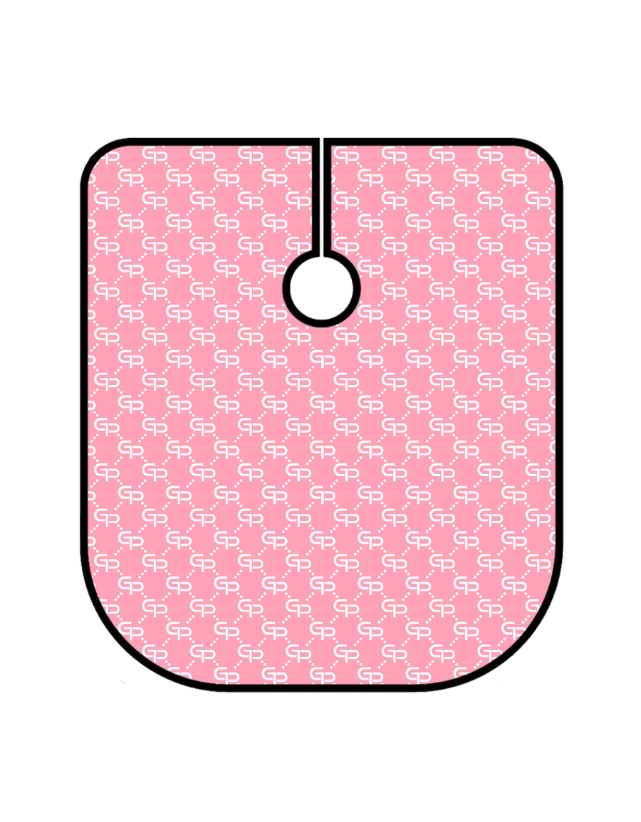 Pink GP Barber Cape - GPBARBERSUPPLY | GP Barber Supply