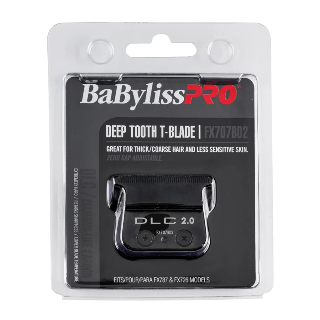 BaBylissPRO DLC 2.0 Deep Tooth T-Blade (FX707BD2) view 2 - BaBylissPRO | GP Barber Supply