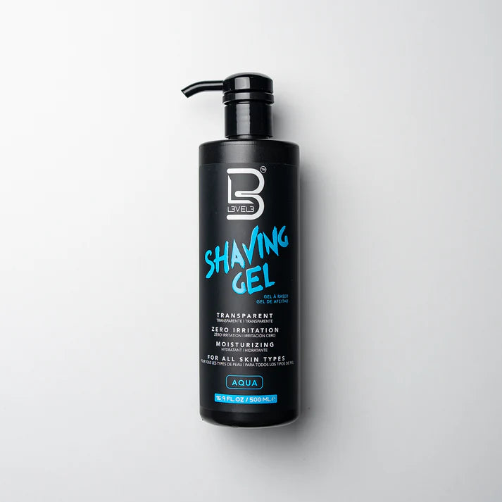 Transparent Shaving Gel - L3VEL3 | GP Barber Supply