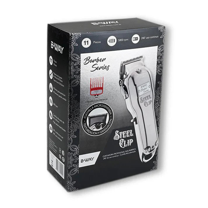 B-Way Steel Clip Clipper view 10 - RT-Way USA | GP Barber Supply