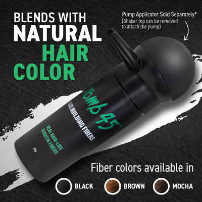 Tomb45® Hair Building Fibers view 4 - Tomb45 | GP Barber Supply