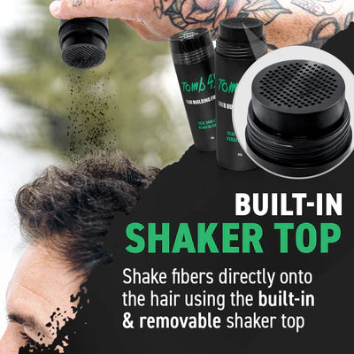 Tomb45® Hair Building Fibers view 2 - Tomb45 | GP Barber Supply