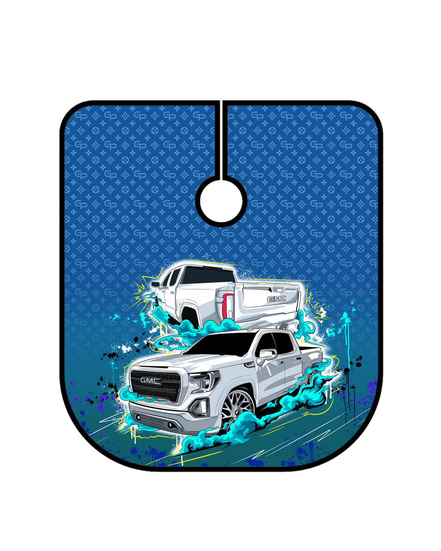 GMC Truck Barber Cape - GPBARBERSUPPLY | GP Barber Supply