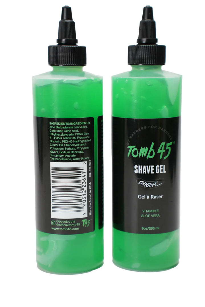 Shave Gel Tomb45 view 3 - Tomb45 | GP Barber Supply