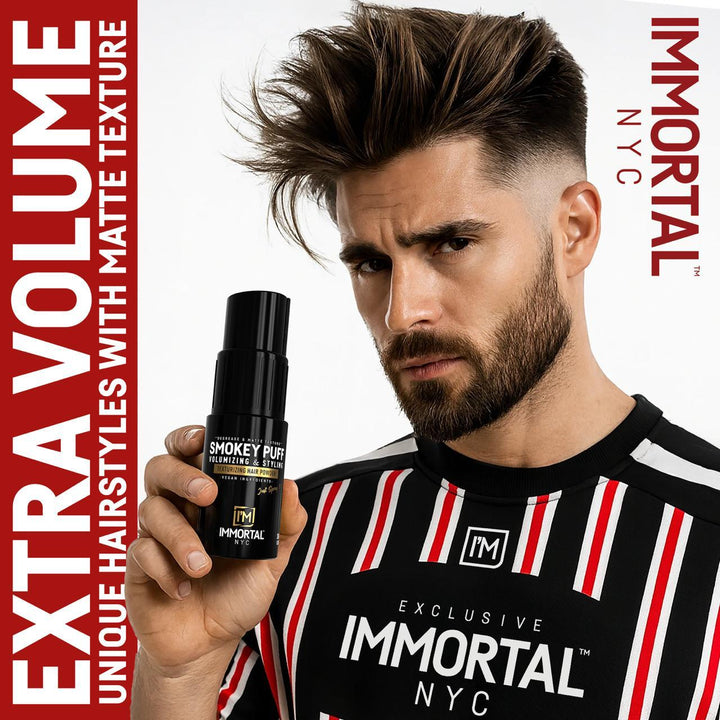 Immortal NYC Smokey Puff Powder Spray Black