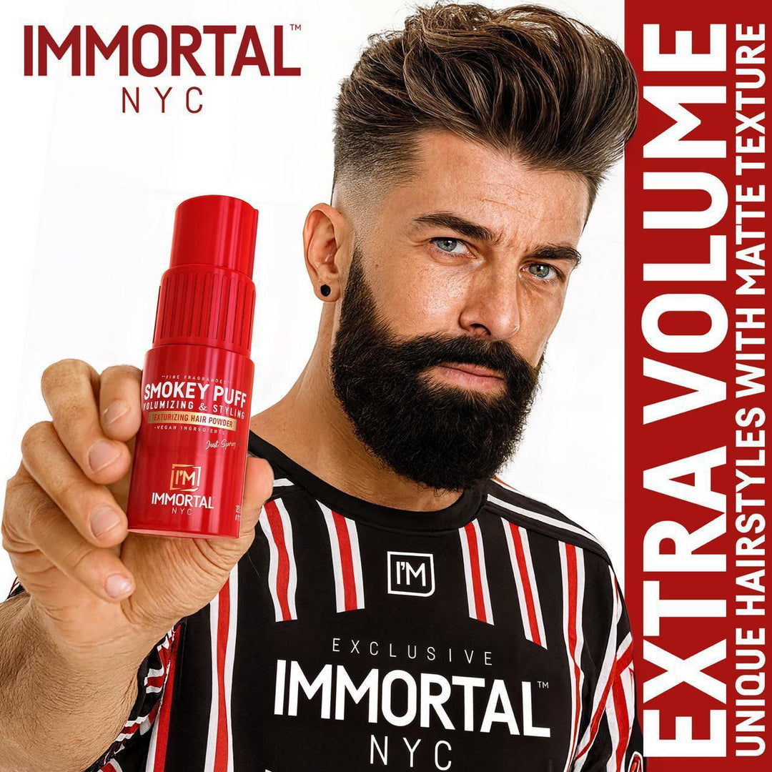 Immortal NYC Smokey Puff Powder Spray Red
