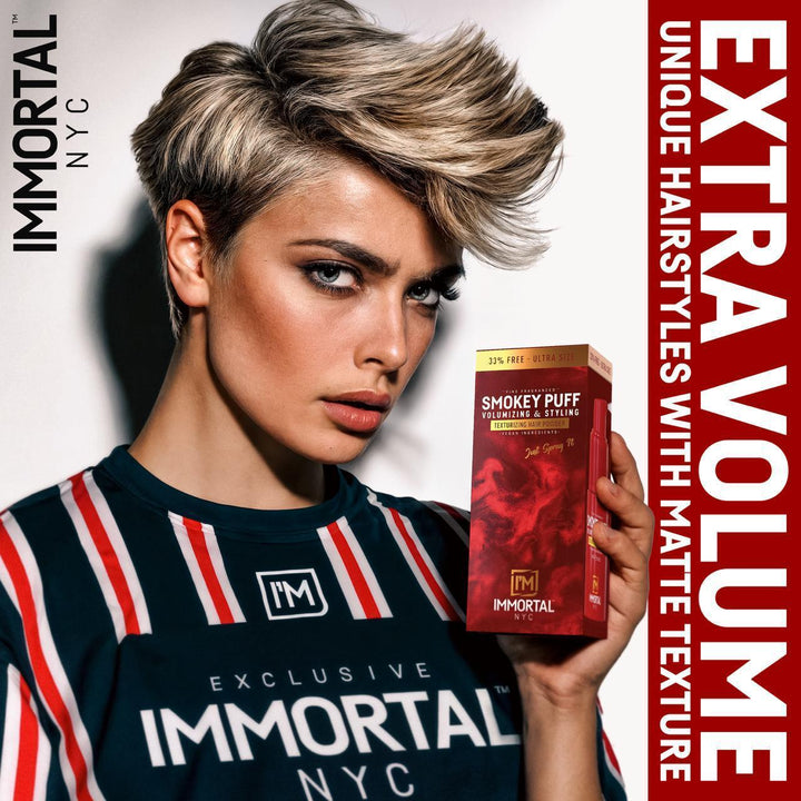 Immortal NYC Smokey Puff Powder Spray Red