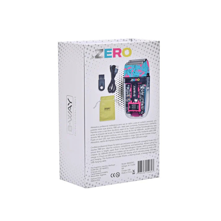 B-Way Zero Shaver view 9 - RT-Way USA | GP Barber Supply