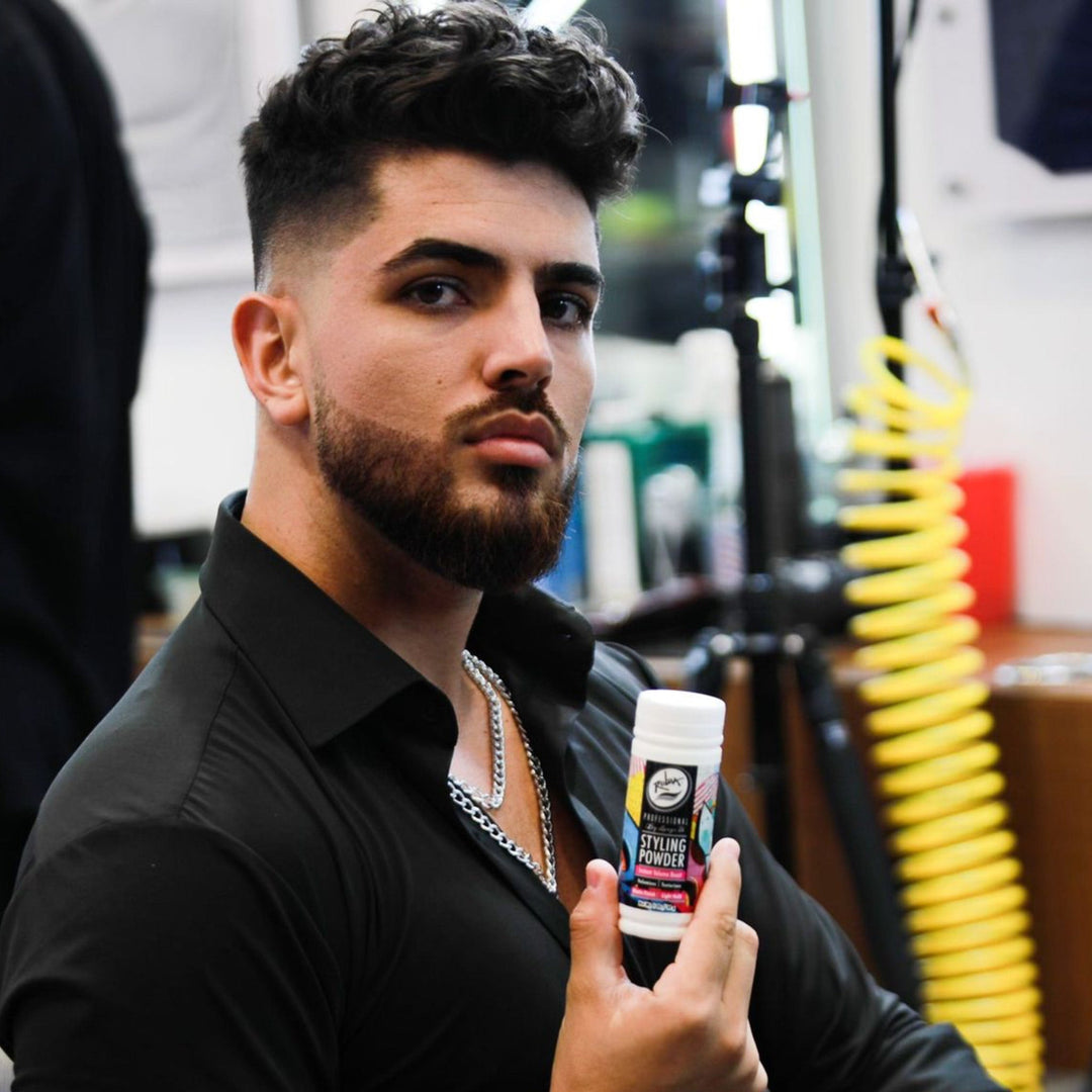 Rolda Hair Styling Powder lifestyle shot