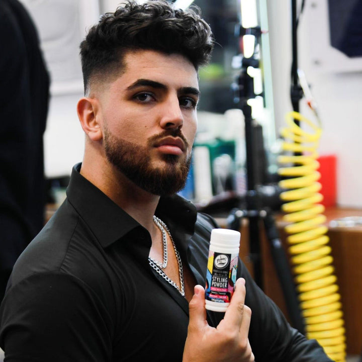 Rolda Hair Styling Powder lifestyle shot