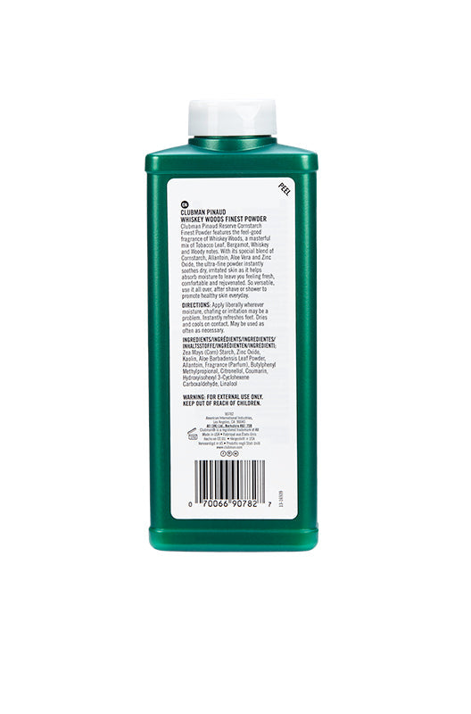 Clubman Pinaud Whiskey Woods Finest Powder