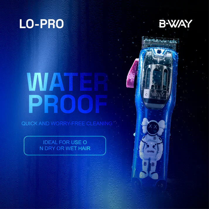 B-way LO-PRO Clipper view 4 - RT-Way USA | GP Barber Supply