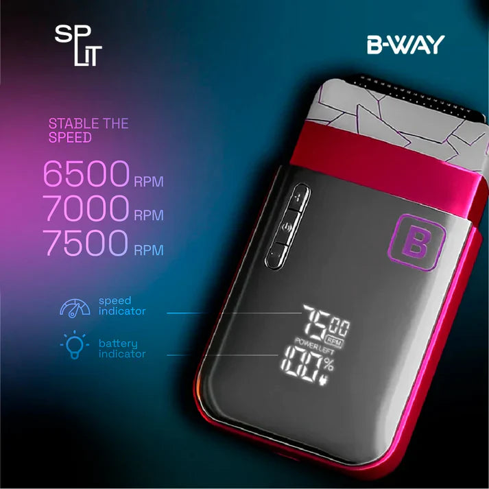 B-Way Split Shaver + FREE Foil Replacement view 6 - RT-Way USA | GP Barber Supply