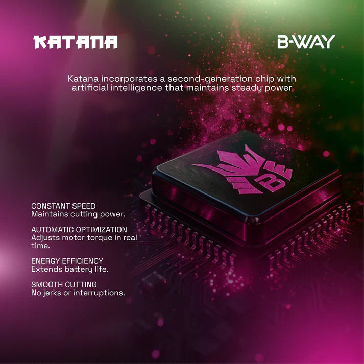 B-Way Katana Clipper view 5 - RT-Way USA | GP Barber Supply