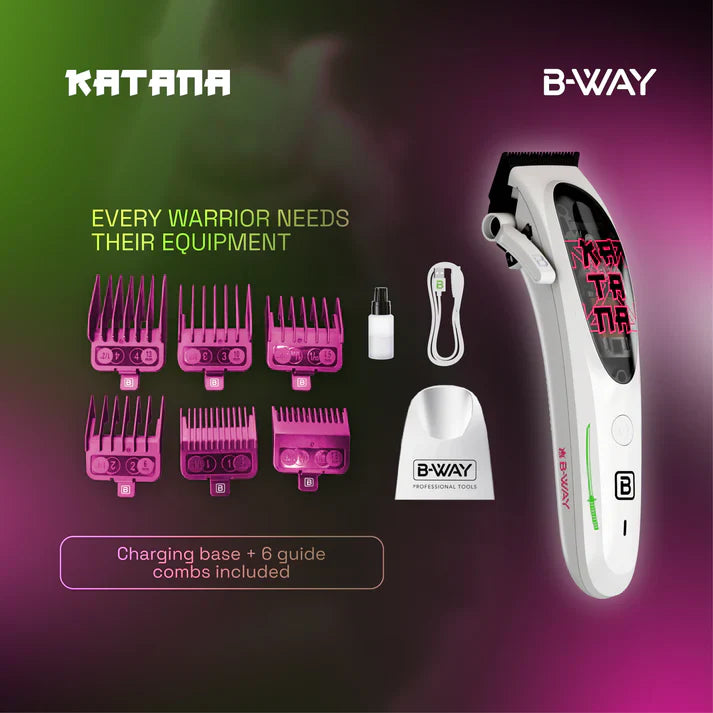 B-Way Katana Clipper view 6 - RT-Way USA | GP Barber Supply