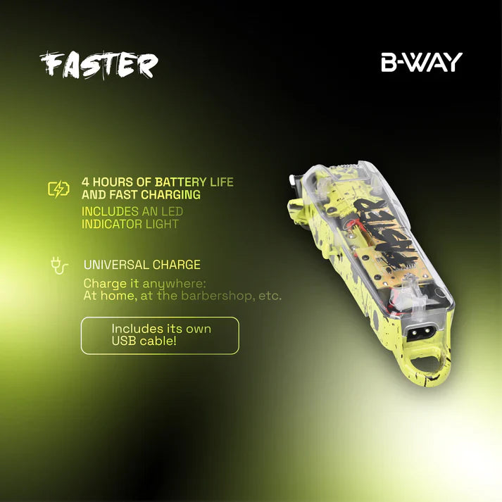 B-way Faster Clipper view 8 - RT-Way USA | GP Barber Supply