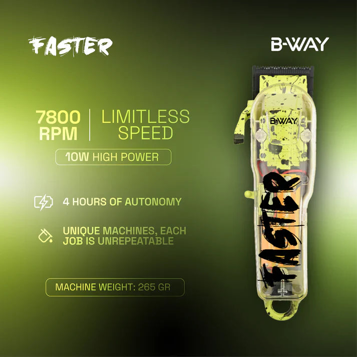 B-way Faster Clipper view 3 - RT-Way USA | GP Barber Supply