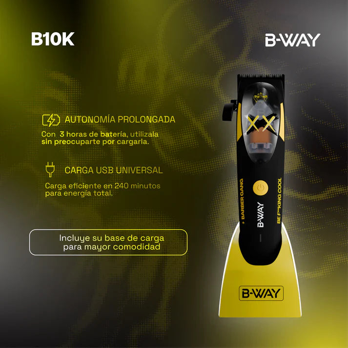B-Way B10K Clipper view 6 - RT-Way USA | GP Barber Supply