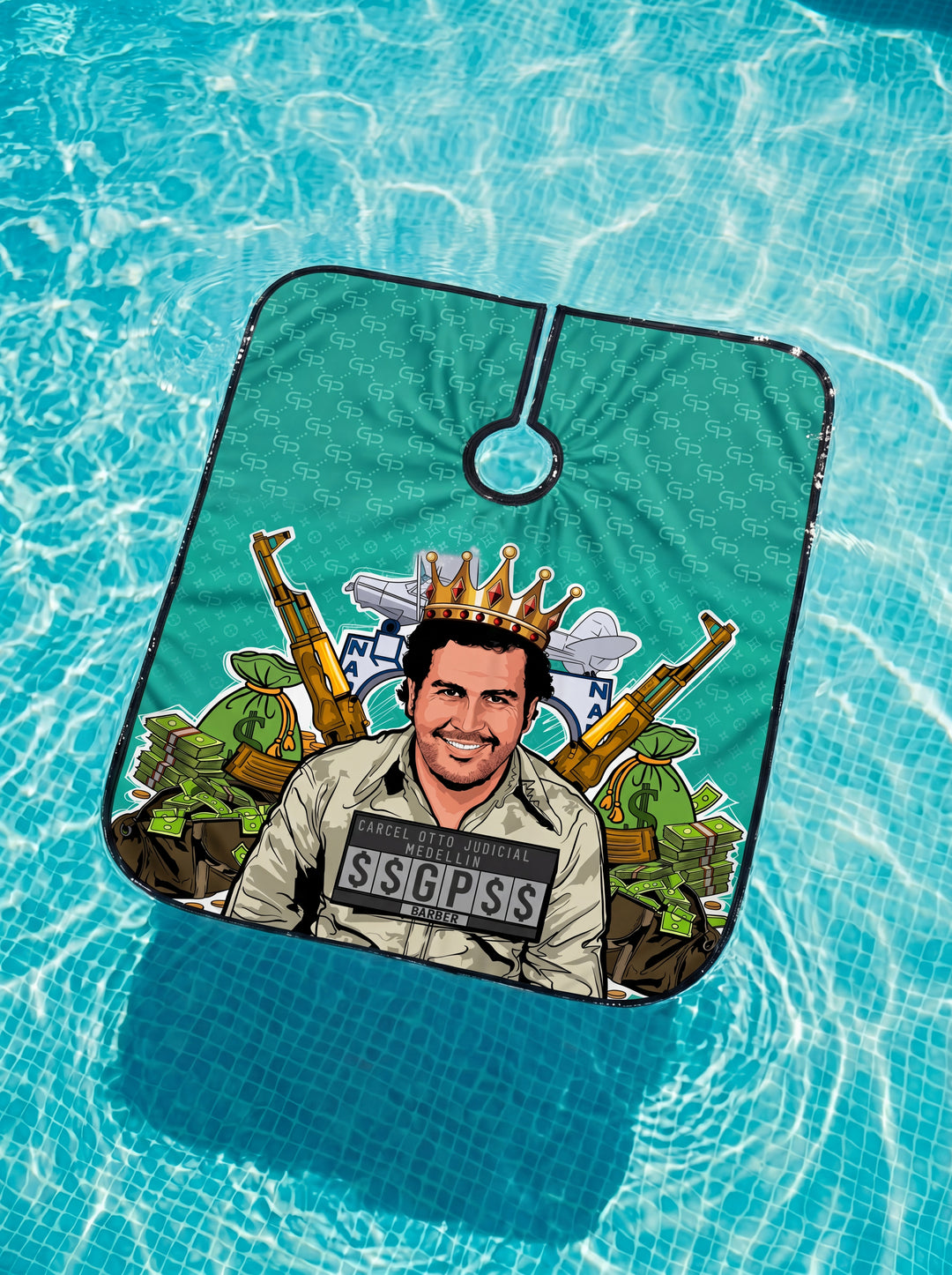 Pablo Escobar Barber Cape