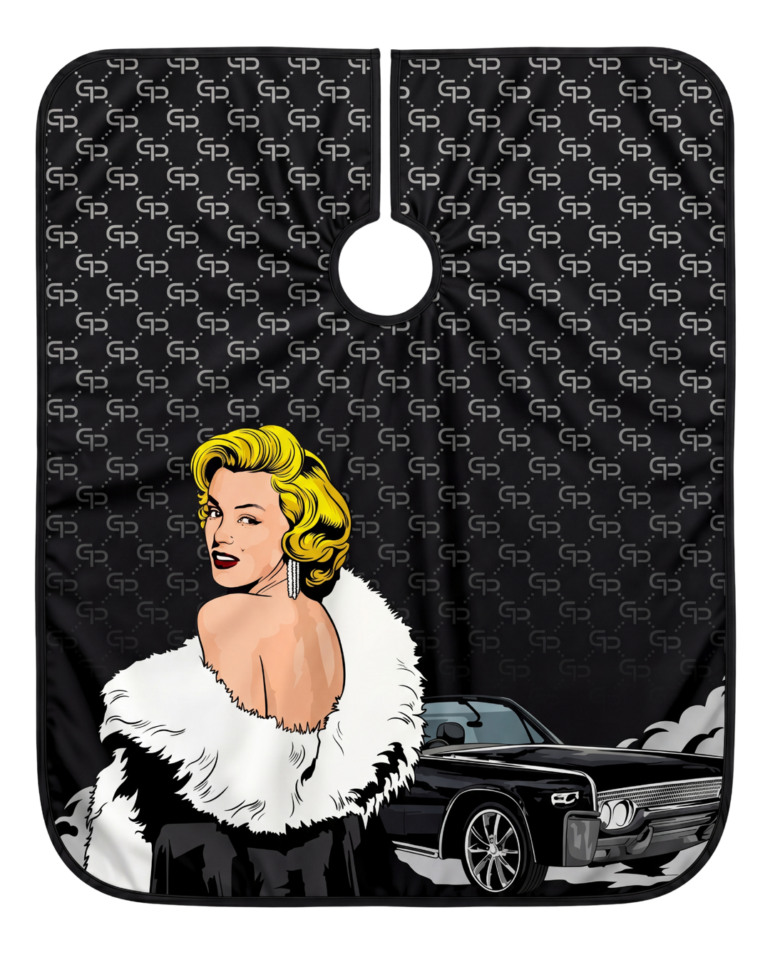 Marilyn Monroe Barber Cape