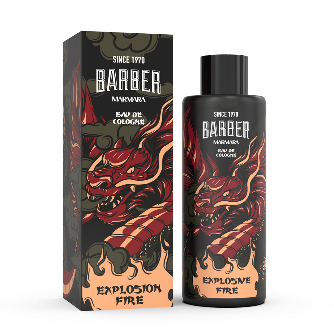 Marmara Barber Dragon Explosive Fire Cologne 500ml