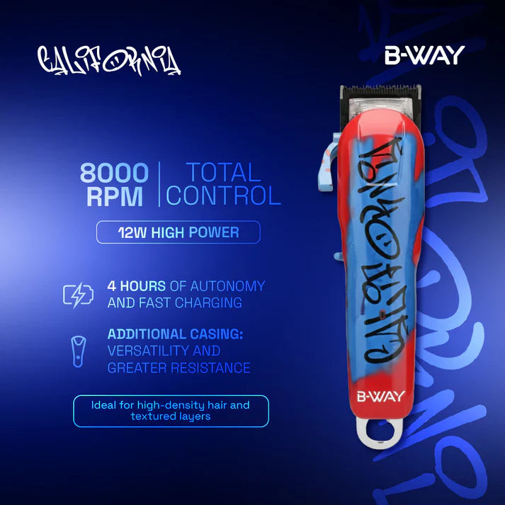 B-way California Clipper view 3 - RT-Way USA | GP Barber Supply