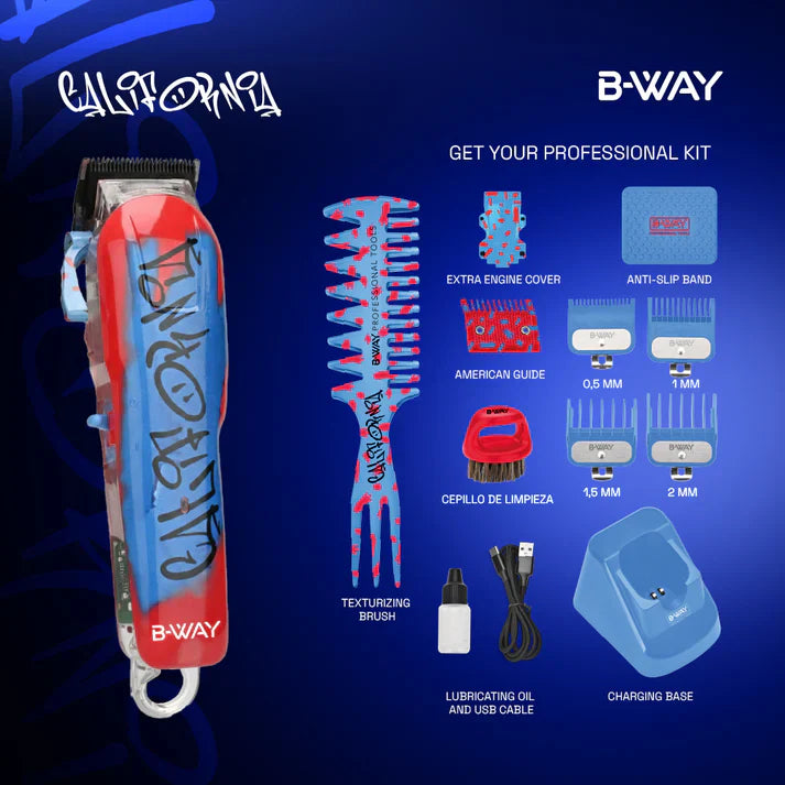 B-way California Clipper view 5 - RT-Way USA | GP Barber Supply