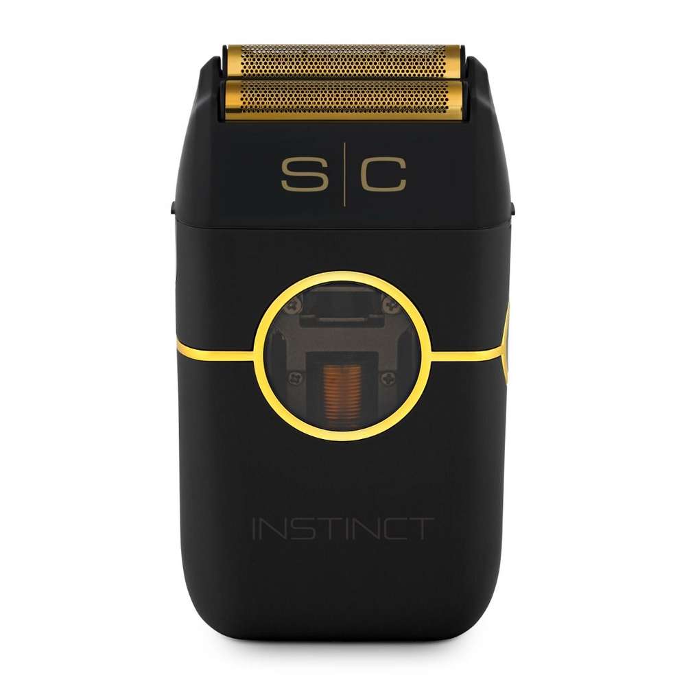 StyleCraft Instinct Metal Double Foil Shaver view 2 - StyleCraft Gamma+ | GP Barber Supply
