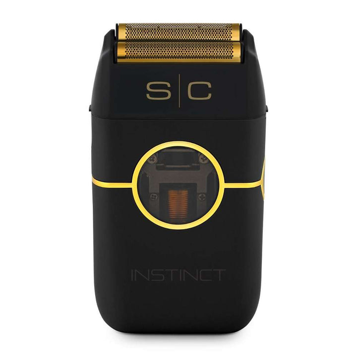 StyleCraft Instinct Metal Double Foil Shaver view 2 - StyleCraft Gamma+ | GP Barber Supply